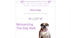 Desktop Screenshot of metrodogs.biz